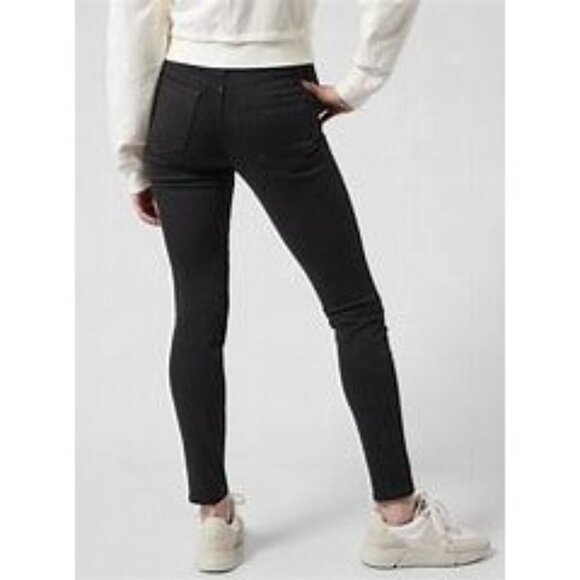 Athleta Flex Ultra Skinny Jean - Black Size 8 - Picture 2 of 11